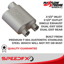 Load image into Gallery viewer, SpeedFx 4 Inch Diameter Black Powder Coated 304 Stainless Steel Tips 50102 - Additional View 5