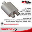 Load image into Gallery viewer, SpeedFx 4 Inch Diameter Black Powder Coated 304 Stainless Steel Tips 50301 - Additional View 7