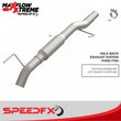 Load image into Gallery viewer, SpeedFx Single Exhaust With Single Exit 50300 - Side View