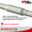 Load image into Gallery viewer, SpeedFx Single Exhaust With Single Exit 50300 - Installation View
