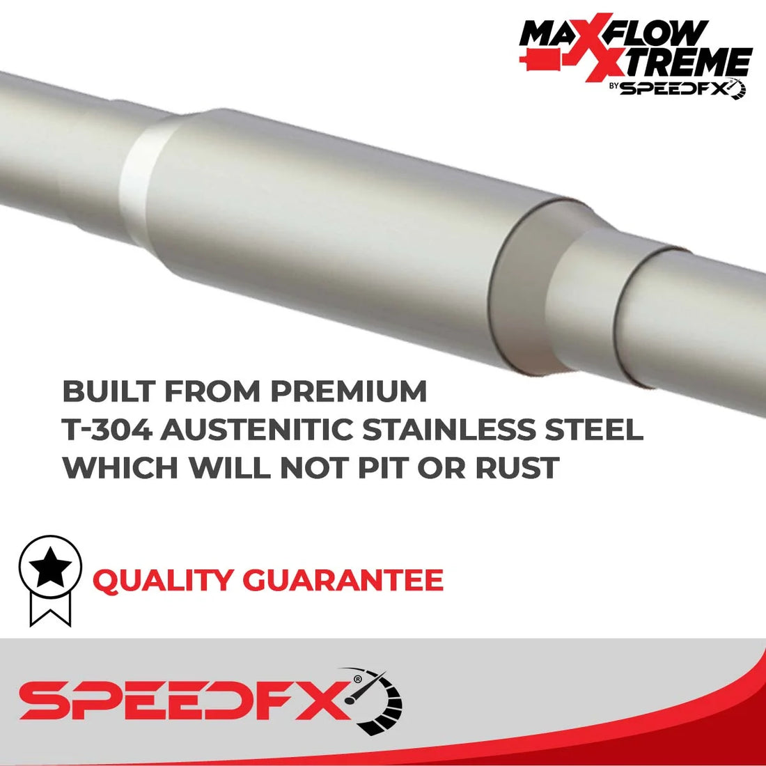 SpeedFx Single Exhaust With Single Exit 50300 - Installation View