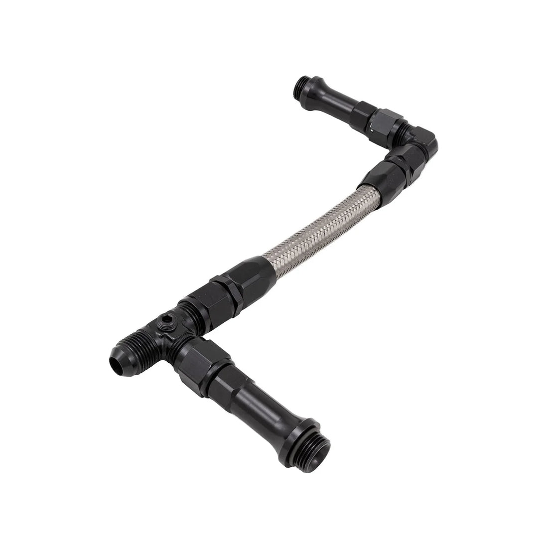 SpeedFx Stainless Steel Braided Hose 575108B - Back View