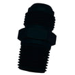 Load image into Gallery viewer, SpeedFx Straight; -10AN x 1/2 NPTF; Black; Anodized Aluminum; Single 561086BK - Fitment View