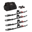 Load image into Gallery viewer, SpeedStrap 1 1/2In UTV Tie-Down Kit - Black