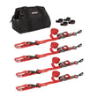 Load image into Gallery viewer, SpeedStrap 1 1/2In UTV Tie-Down Kit - Red