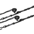 Load image into Gallery viewer, SpeedStrap 1In x 10Ft Cam-Lock Tie Down with Snap S-Hooks and Soft-Tie (2 Pack) - Black