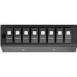 Load image into Gallery viewer, Spod 07-08 Jeep Wrangler JK Add On Green LED 8-Switch Panel (for SourceSE)