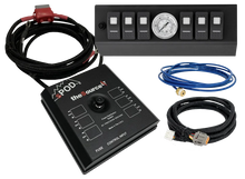 Load image into Gallery viewer, Spod 07-08 Jeep Wrangler JK SourceLT w/ Air Gauge and Amber LED Switch Panel