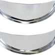 Load image into Gallery viewer, Spotlight Visors - Chrome Show Chrome - Back View