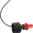Load image into Gallery viewer, Spout - Fuel Can - Replacement - Black/Red Tuff Jug - Main Product View