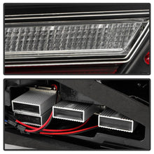 Load image into Gallery viewer, Spyder 14-19 Mercedes Benz CLA LED Tail Lights (ALT-YD-MBCLA14AP-GRSEQ-BK) - Back View