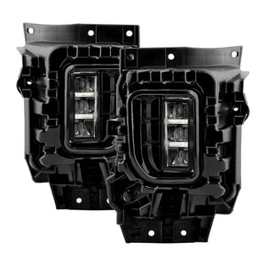 Spyder 2024+ Chevy Silverado 2500HD/3500HD OEM Style Full LED Fog Light w/Universal Switch - Main Product View