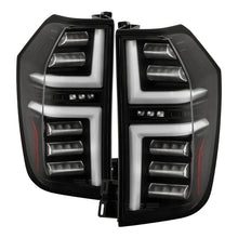 Load image into Gallery viewer, Spyder 21-23 Chevy Tahoe/Suburban (Halogen Only) LED Tail Lights - Blk (ALT-YD-CSUB21HAL-GR-BK) - Main Product View