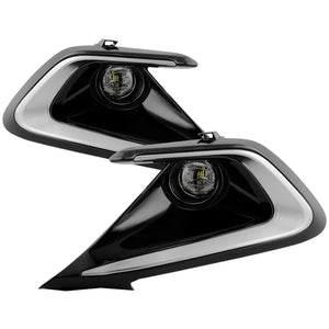 Spyder 23-24 Toyota Corolla Hatchback OEM Full Fog Lights w/Switch - Clear (FL-TCOC2023-HB-LED-C) - Main Product View