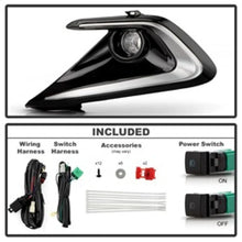 Load image into Gallery viewer, Spyder 23-24 Toyota Corolla Hatchback OEM Full Fog Lights w/Switch - Clear (FL-TCOC2023-HB-LED-C) - Back View