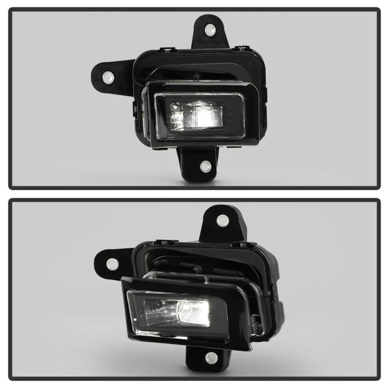 Spyder 23-25 GMC Sierra 1500 OEM Style LED Fog Light w/ Switch - Clear (FL-GS2023-LED-C) - Additional View 5