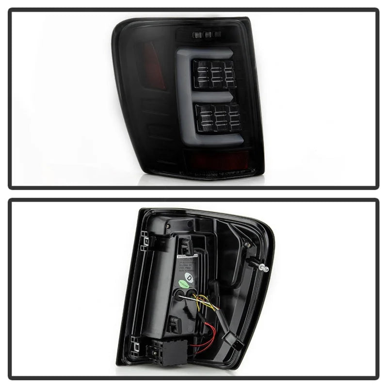 Spyder 99-04 Jeep Grand Cherokee - Light Bar Led Tail Lights - Black Smoke - ALT-YD-JGC99V3-BSM - Additional View 8