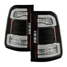 Load image into Gallery viewer, Spyder Apex 19-23 Dodge Ram 1500 (w/ Factory LED) LED Tail Light - Black (ALT-YD-DR19LEDT2-SEQ-BK) - Main Product View