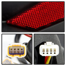 Load image into Gallery viewer, Spyder Apex 22-24 Honda Civic 5-Door LED Tail Lights - Black (ALT-YD-HC225DAP-SEQGR-BK) - Back View