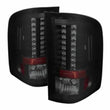 Load image into Gallery viewer, Spyder Auto (Spyder) LED Tail Lights - Black Smoke 5078032 fits 2007-2013 Chevrolet Silverado 1500 / 2007-2014 Chevrolet Silverado 2500 HD / 2007-2014 Chevrolet Silverado 3500 HD