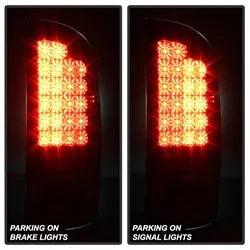 Spyder Auto (Spyder) LED Tail Lights - Red Clear 5002570 fits 2003-2006 Dodge Ram 2500 / 2003-2006 Dodge Ram 3500
