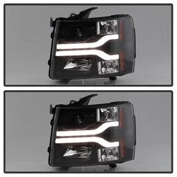Spyder Auto (Spyder Signature) Projector Headlights - LED DRL