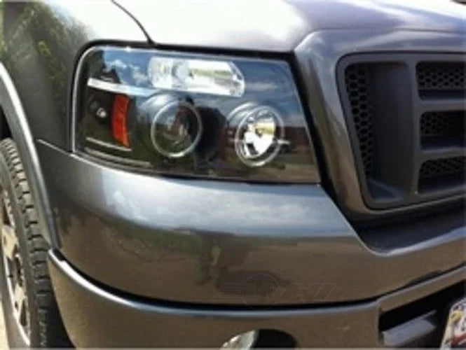 Spyder Auto (Spyder Signature) Projector Headlights - Version 2 - LED Halo - Black 5010209 fits 2004-2007 Ford F-150