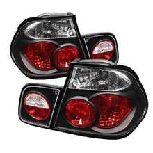 Load image into Gallery viewer, Spyder BMW E46 3-Series 99-01 4Dr Euro Style Tail Lights- Black ALT-YD-BE4699-4D-BK - Main Product View
