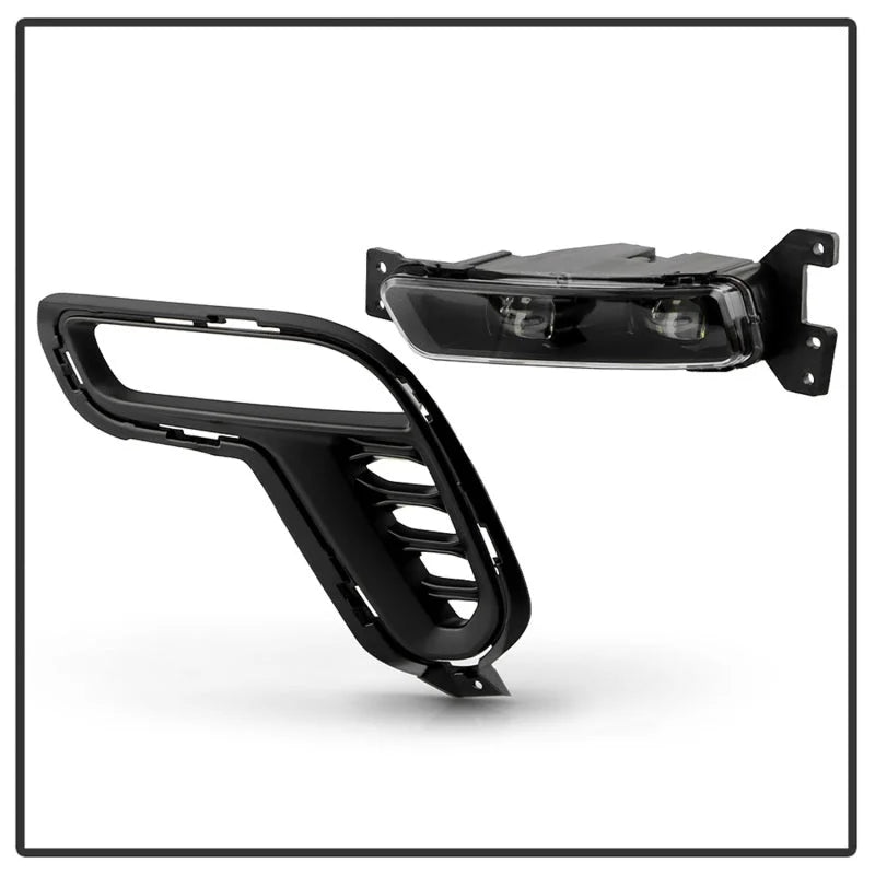 Spyder Dodge Durango 21-24 OEM Style LED Fog Lights w/Switch (FL-DDU2021-LED-C) - Back View