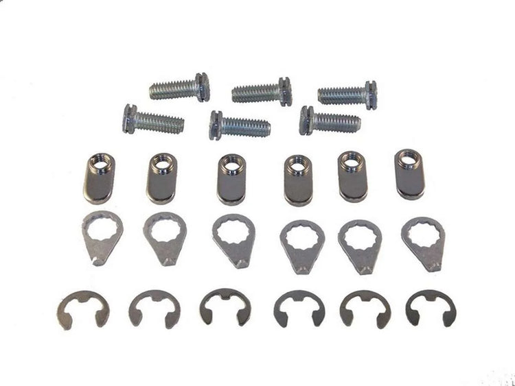 Stage 8 Collector Bolt Kit - 6pt 3/8-16 x 1in (6) 8950