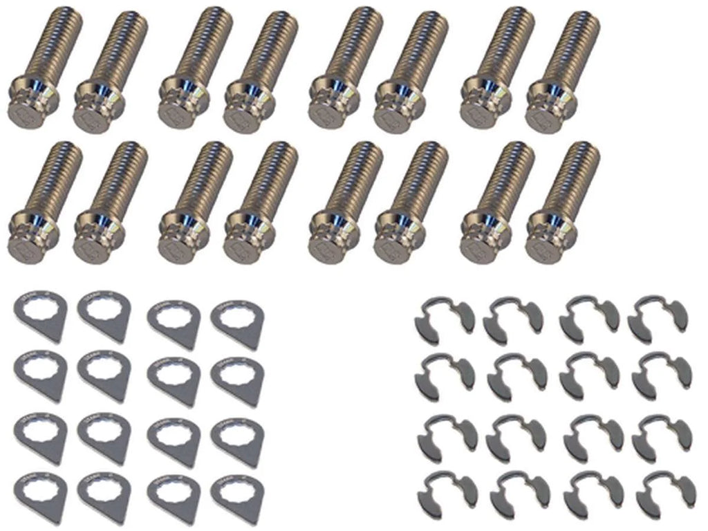 Stage 8 Header Bolt Kit - 12pt. 3/8-16 x 1-1/4 (16) 8913B