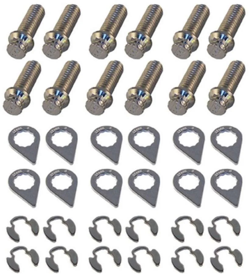 Stage 8 Header Bolt Kit - 12pt. 3/8-16 x 1in (12) 8931
