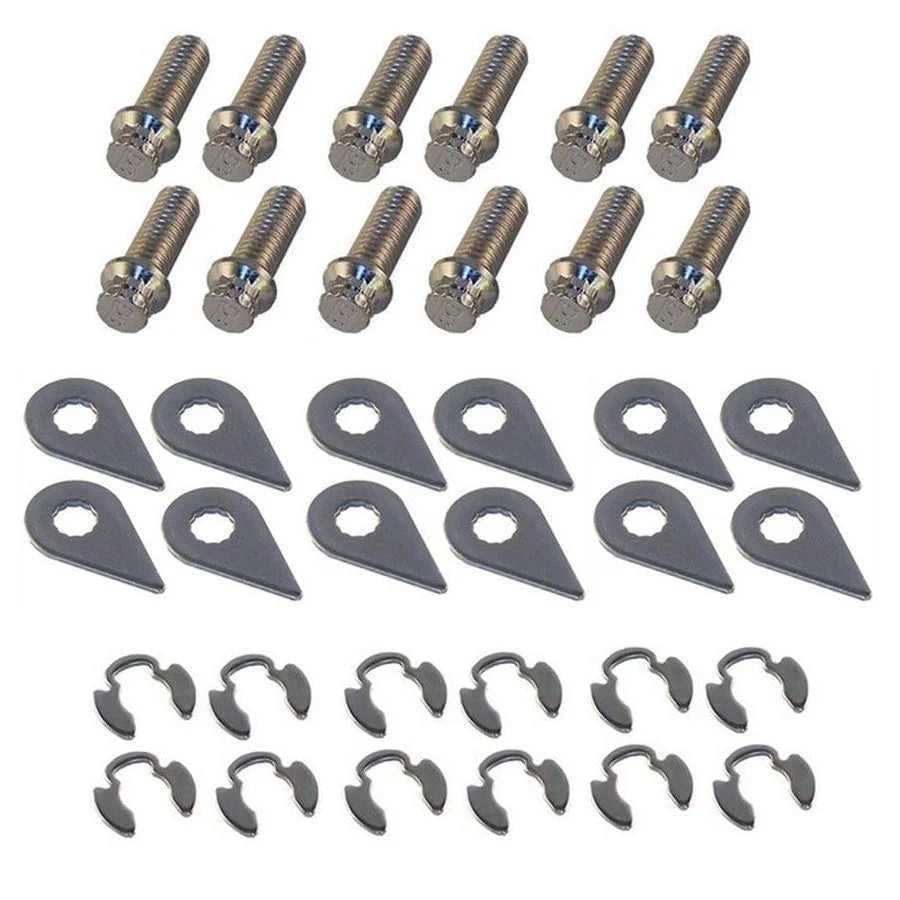 Stage 8 Header Bolt Kit - 12pt. 3/8-16 x 1in (12) 8936
