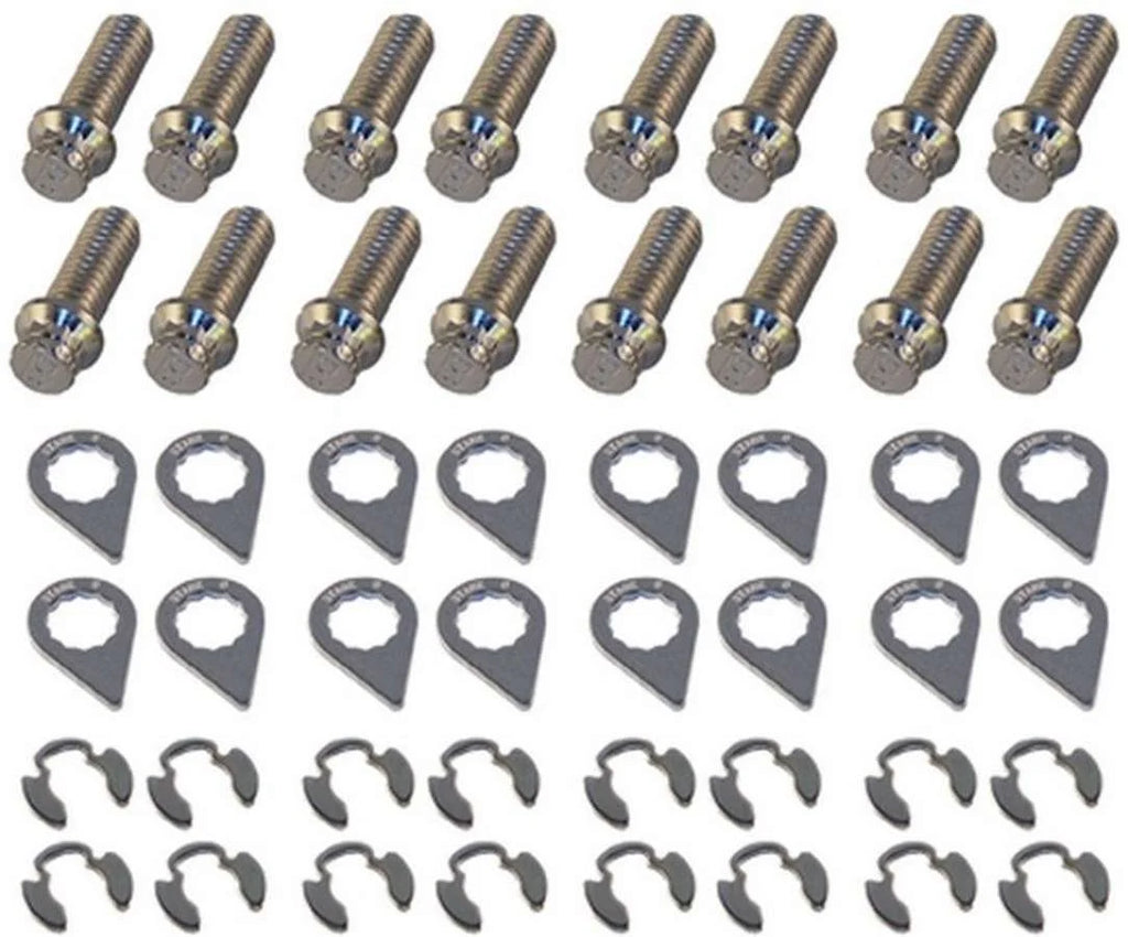 Stage 8 Header Bolt Kit - 12pt. 3/8-16 x 1in (16) 8933