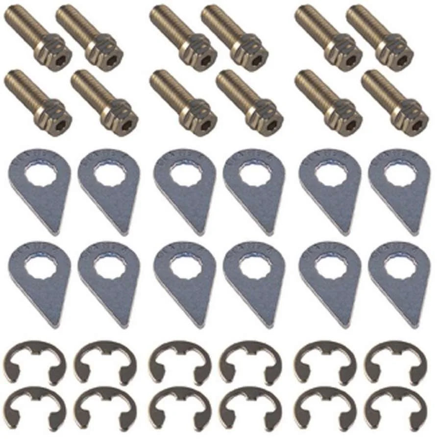 Stage 8 Header Bolt Kit - 6pt. 3/8-16 x 1in (12) 8916A