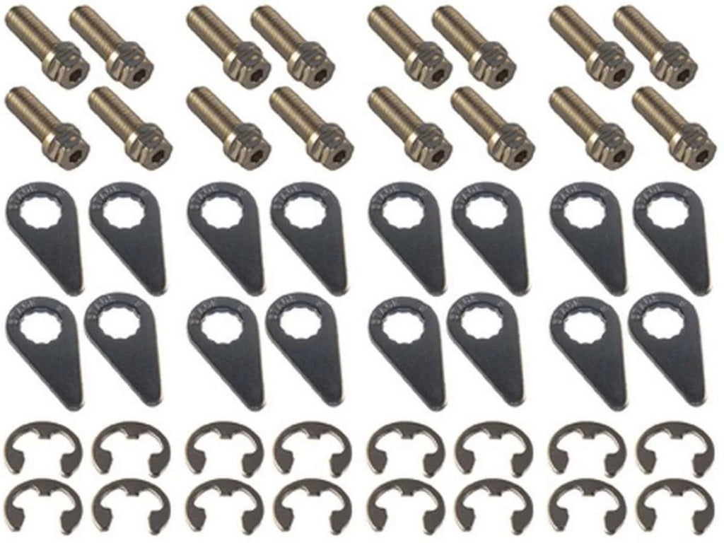 Stage 8 Header Bolt Kit - 6pt. 3/8-16 x 1in (16) 8912A