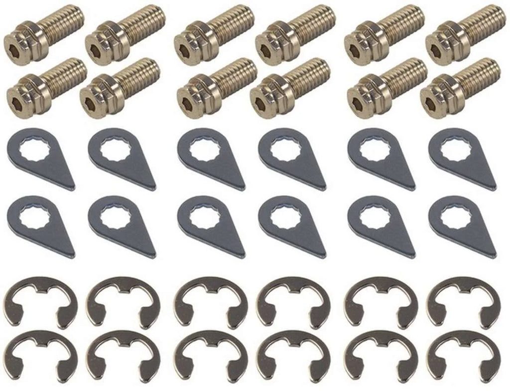 Stage 8 Header Bolt Kit - 6pt GM 3.8L V6 5/16-18x7/8 6912