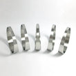 Load image into Gallery viewer, Stainless Bros 2.50in x 1.5D/3.75in CLR Loose Radius 16 Gauge Pie Cut - 5pk