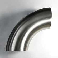 Load image into Gallery viewer, Stainless Bros 304SS 5in Diameter 1.5D Radius 90 Degree Bend Elbow Mandrel Bend