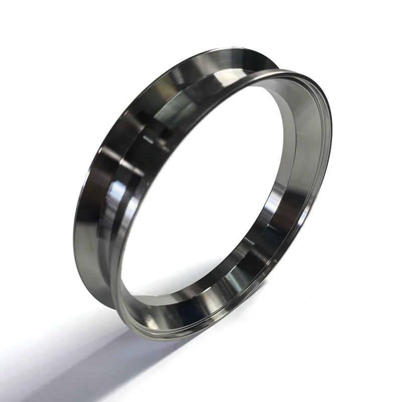 Stainless Bros 4.0in Borg Warner 304SS 4.21 S200/S300/S400 Marmon Style Turbine Outlet Flange - Detail View