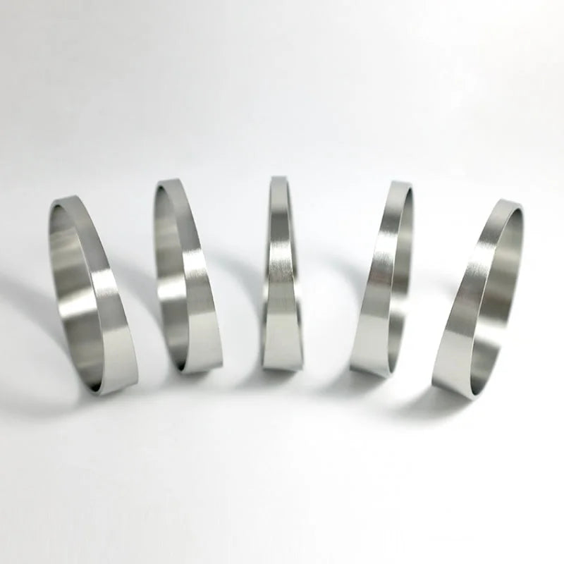 Stainless Bros 5.0in x 1.5D/7.5in CLR Loose Radius 16 Gauge Pie Cut - 5pk