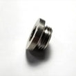 Load image into Gallery viewer, Stainless Bros M12x1.25 O2 Motorcycle Sensor Bung Plug w/ Copper Washer - Side View