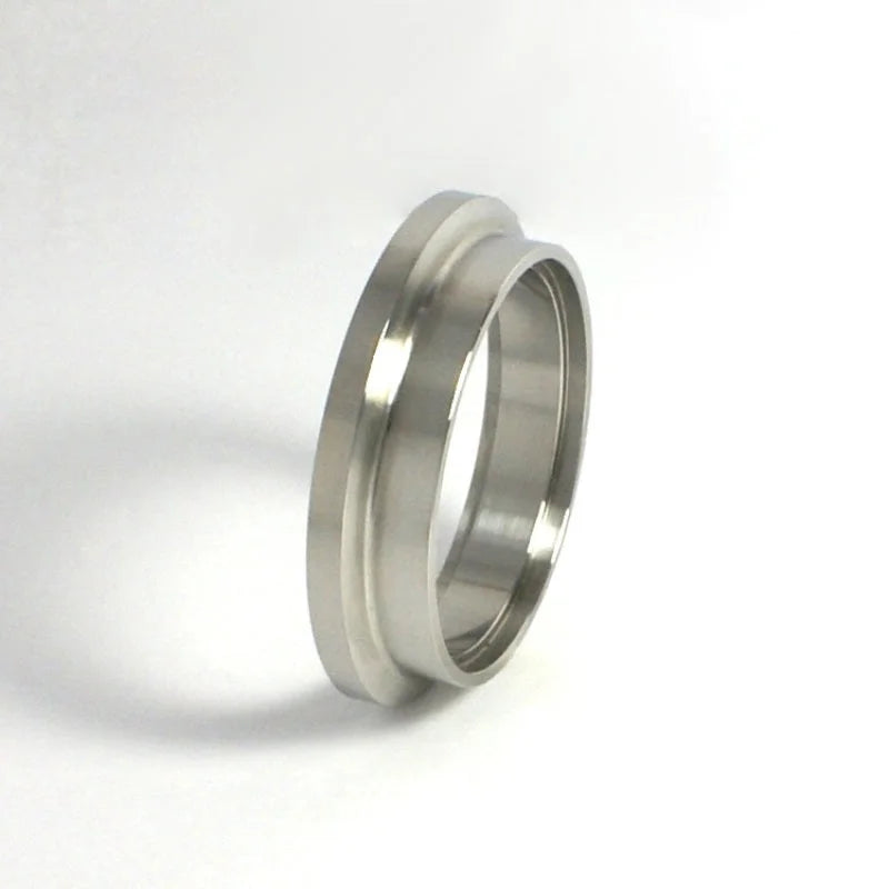 Stainless Bros PTE 46mm 304SS V-Band Oulet Flange - Side View