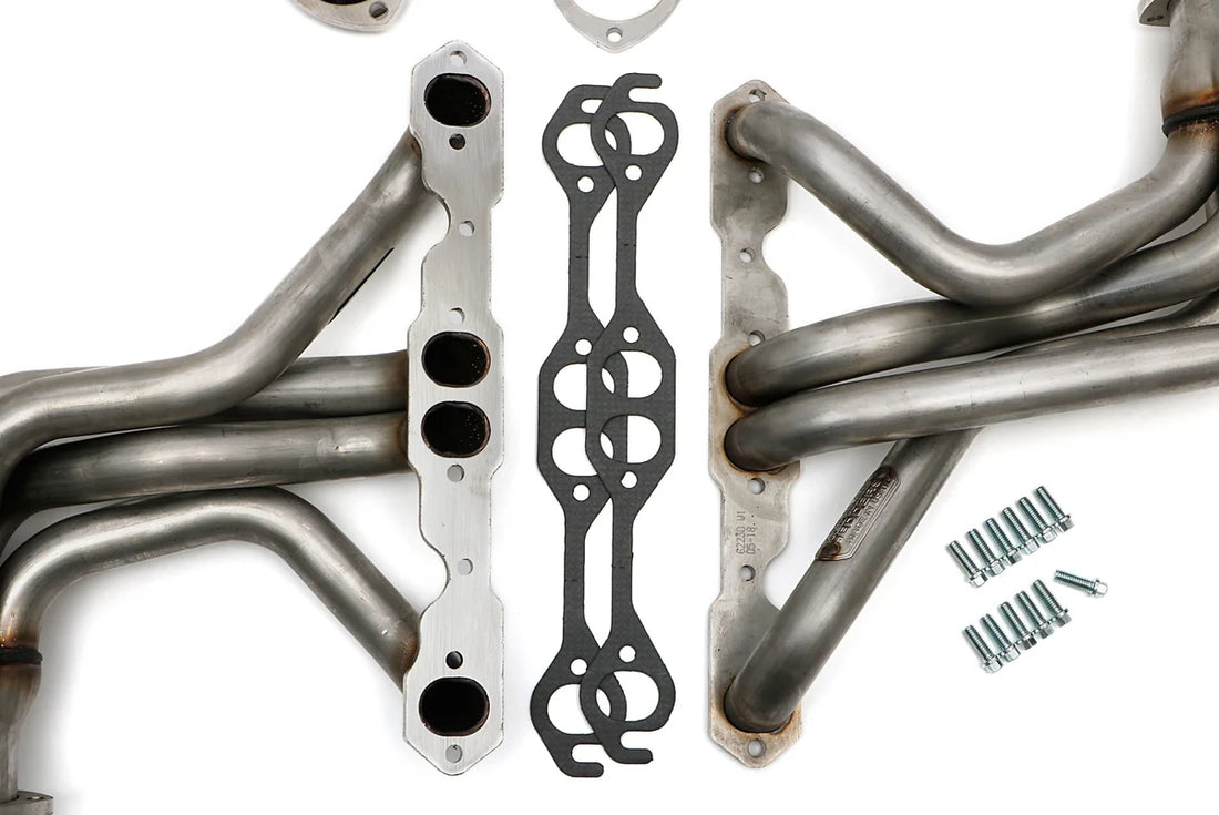 Stainless Long-Tube Headers For 67-91 GM 4WD Trucks with 283-400 Hedman Hedders - Additional View 5