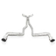 Load image into Gallery viewer, Stainless Works 10-15 Camaro 6.2L 3in Dual Chambered Catback System X-Pipe Factory Connect