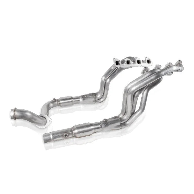 Stainless Works 11-18 Ford F-250/F-350 6.2L Headers 1-7/8in Primaries 3in Collectors High Flow Cats - Additional View 7