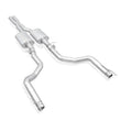 Load image into Gallery viewer, Stainless Works 15-19 Dodge Challenger 6.2L/6.4L Hemi 3in Redline Catback X-Pipe (Use Factory Tips) - Side View