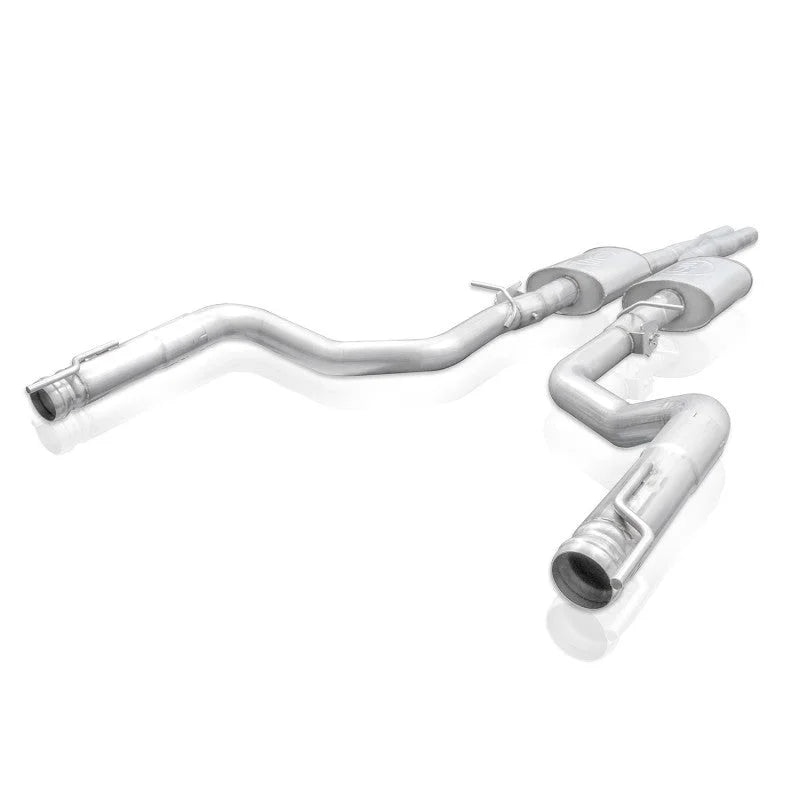 Stainless Works 15-19 Dodge Challenger 6.2L/6.4L Hemi 3in Redline Catback X-Pipe (Use Factory Tips) - Detail View