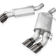 Load image into Gallery viewer, Stainless Works 16-21 Camaro SS 3in Legend Factory Connect Axle Back w/Valve - 4in Quad Black Tips