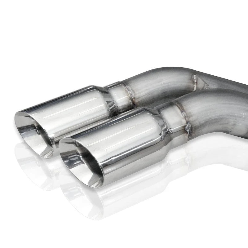 Stainless Works 17-20 Ford F-250/F-350 6.2L Lightning Exit Catback System - Installation View